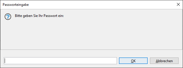 Entering the password for soft certificate Entering the password for soft certificate